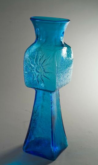 Rare Wayne Husted Glass Vase,  Greenwich Flint Glass 3