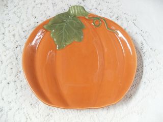 Harvest 2009 Limited Edition Better Homes & Gardens Pumpkin Plate