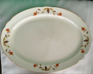 Vintage Hall Dinnerware: Autumn Leaf - One (1) Oval Serving Platter