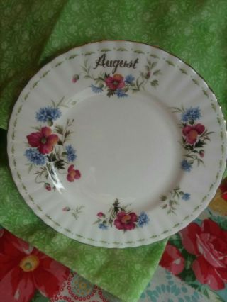 Royal Albert Poppy August 8 1/4 Salad Plate