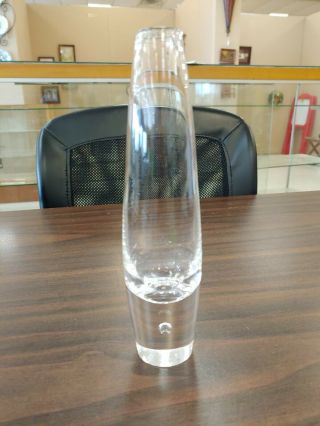 Steuben Glass David Hills Teardrop Bud Vase