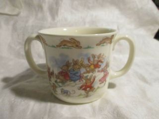 Charming Royal Doulton Two Handled Bunnikins Childs Cup