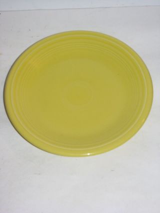 Fiestaware,  7 1/4 " Salad Plate,  Fiesta,  Sunflower Yellow,  Seconds