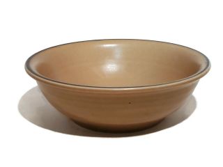 Pfaltzgraff Folk Art Coupe Cereal Bowls Soup Stoneware Cobalt Blue Brown 5 Avail 2