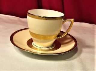 Minton China " K100 Gold Encrusted " Demi Tasse Set - 7 Available - All