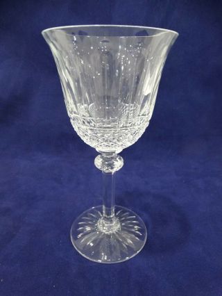 Saint St.  Louis Crystal Tommy Burgundy Wine Goblet Glass 6 3/4 " H France