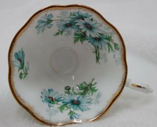 Royal Albert Marguerite Blue Daisey ' s Series Teacup Only,  England 3