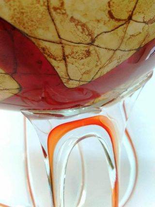 Vase JOZEFINA ATELIER Jelly R71‑15  Hand Crafted Blown Glass 2