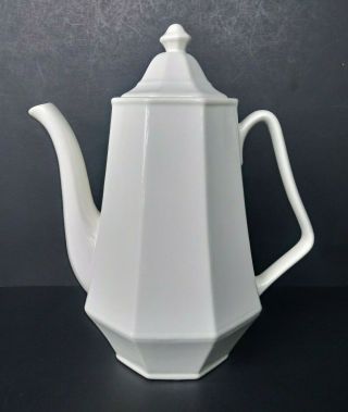 Homer Laughlin - Colonial (white) - 6 Cup Coffee Pot