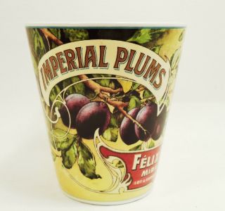 Vintage Labels By Sakura Oneida China 12 Oz Coffee Mug (s) Imperial Plums