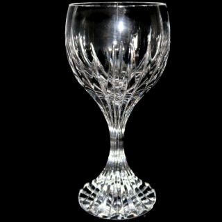 Baccarat Crystal Massena Water Goblet Glass,  7 " Tall