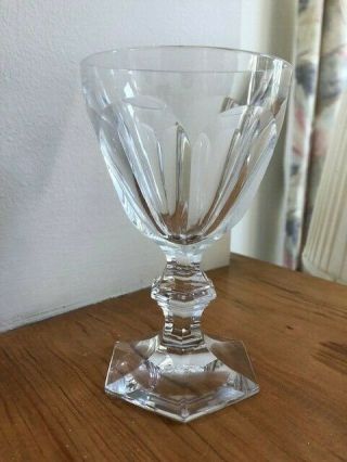 Baccarat Crystal Harcourt 1841 Claret Wine Glass Euc