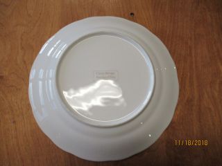 Yamaka Japan CLASSIC BAROQUE WHITE Dinner Plate 10 1/2 