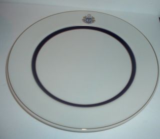 Vintage Shenango China Restaurant Ware Plate Rp Country Club Crossed Golf Clubs