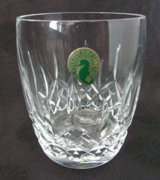 Waterford Crystal " Lismore Traditions " Double Old Fashioned Glass,