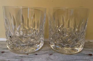 Waterford Crystal Lismore 9 Oz Old Fashioned Whiskey Glass 3 3/8 "