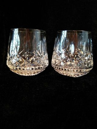 Waterford Crystal Lismore Roly Poly Old Fashioned 9 Oz Tumbler 3 1/4 "