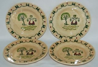Metlox Poppytrail Homestead Provincial Bread And Butter Plates
