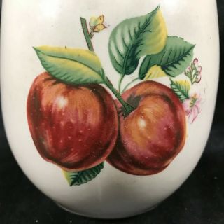 CASUALS by China Pearl 7” Apple Pattern Canister 3