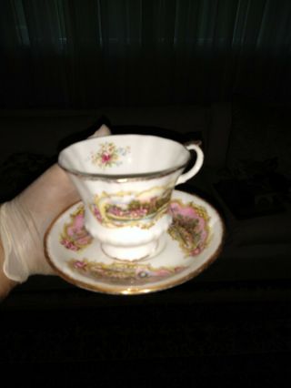 Vintage Paragon " Chippendale " Fine Bone China Cup And Saucer England