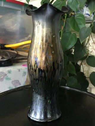A Art Glass Austrian Kralik Vase Circa 1900