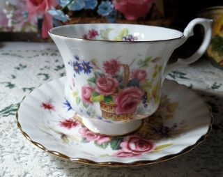 Vintage Royal Albert Bone China Made In England Cup & Saucer