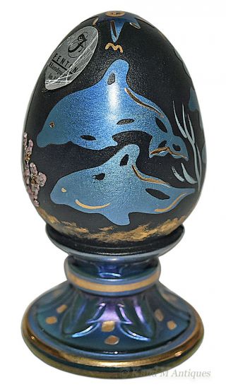 Fenton 5145 Seacape / Dolphin Egg - Limited Edition (1997)