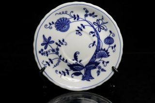 Vienna Woods Fine China Mann Seymour 6 " Blue Onion Saucer Only - No Cup