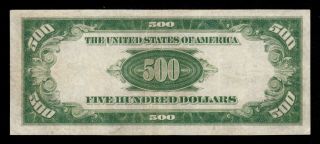 Rare Gold Clause 1928 $500 Chicago Five Hundred Dollar Bill 1000 Fr.  2200 060617A 3