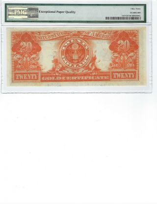 1922 $20 Gold Certificate FR1187 PMG 53 AU EPQ Spellman/White 2