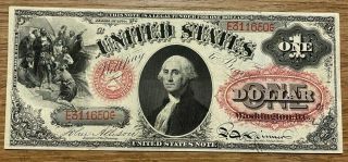 1874 Series A Fr.  19 $1 Us Legal Tender Note