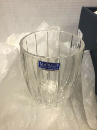 MARQUIS WATERFORD OMEGA SET 4 CRYSTAL OLD FASHIONED GLASSES 2