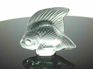 Lalique Fish Clear Crystal 3000000