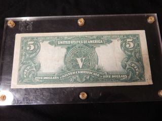 1899 UNITED STATES CHIEF $5 SILVER CERTIFICATE VF/XF 3