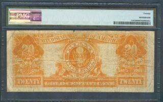 $20 Gold Certificate Series 1922,  PMG Very Fine 20 2