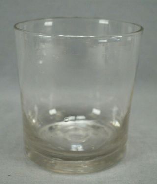 19th Century American Flint Glass Hand Blown Jar Circa 1820