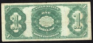 1891 $1 Silver Certificate Martha Washington Treasury Note FR 351 2