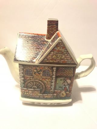 Sadler The Old Mill Teapot 4537 Collectible Pot English Country Craft England