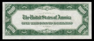 1928 PHILADELPHIA $1000 ONE THOUSAND DOLLAR BILL Fr.  2210 C00015450A 3