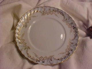 Royal Tettau Duchess Blue/green Bread/butter Plate 1794 Porcelain China Germany