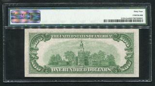 FR.  2153 - Gm 1934 - A $100 FRN FEDERAL RESERVE NOTE CHICAGO,  IL PMG UNC - 64 (6of6) 2