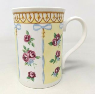 Royal Doulton English Bone China Floral Garland Coffee Mug Tea Cup Ss19