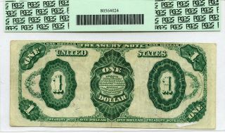 1891 $1 Treasury Note PCGS VF25 / Fr.  350 2