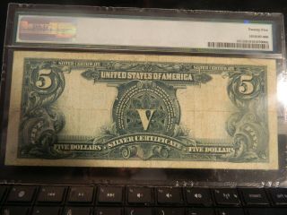 AC Fr 281 1899 $5 Silver Certificate PMG 25 CHIEF NOTE 2