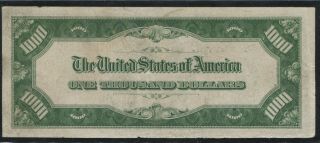 1000 ONE THOUSAND DOLLAR BILL CURRENCY OLD NOTE ST.  LOUIS MISSOURI 2