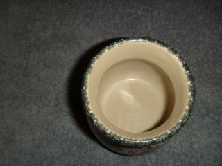 HOME & GARDEN PARTY 2002 FLORAL STONEWARE SMALL CANDLE BURNER CROCK 2