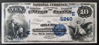 Series 1882 $10.  00 Nat 