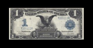 1899 United States Silver Certificate $1 Speelman & White 255111 ( (ef, ))