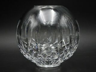 Brilliant Waterford Crystal " Lismore " 5 3/4 " Rose Bowl Made In Ireland