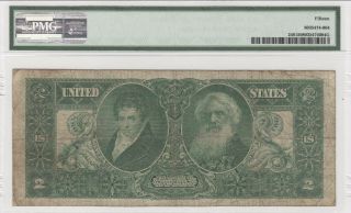 1896 2 Dollar Silver Certificate,  FR 248,  PMG 15 FINE 